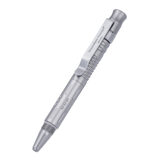 Boundless Voyage Titanium Multifunctional Pen 3-in-1 Outdoor Whistle + Car Window Breaker + Survival Self-Defense Tool Ti9025O