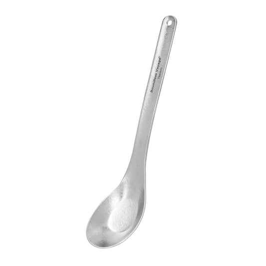 Boundless Voyage Long Handle Pure Titanium Soup Spoon | Ultralight Reusable Cutlery for Camping, Hiking & Daily Use Ti1029T