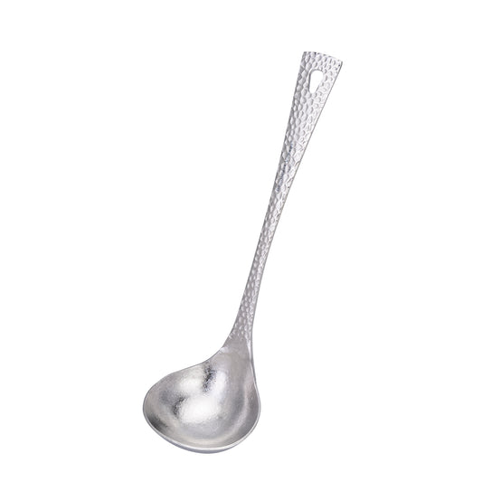 Boundless Voyage Titanium Long Handle Ladle Soup Spoon Thickeness Tableware Porridge Stew Sauce Deep-bowled Ladle Scoop Kitchen Cooking Utensils Ti1060T