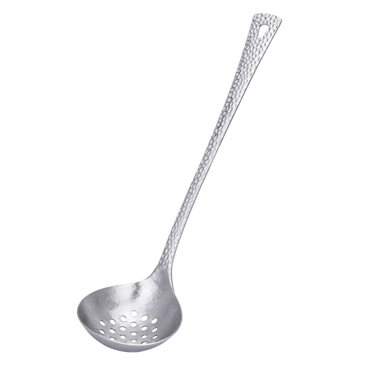 Boundless Voyage Titanium Skimmer Spoon Lightweight Cooking Skimmer Ladle with Long Handle Food Strainer Colander Kitchen Tools Ti1063T