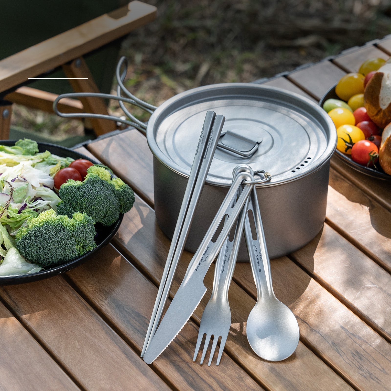 Titanium Tableware