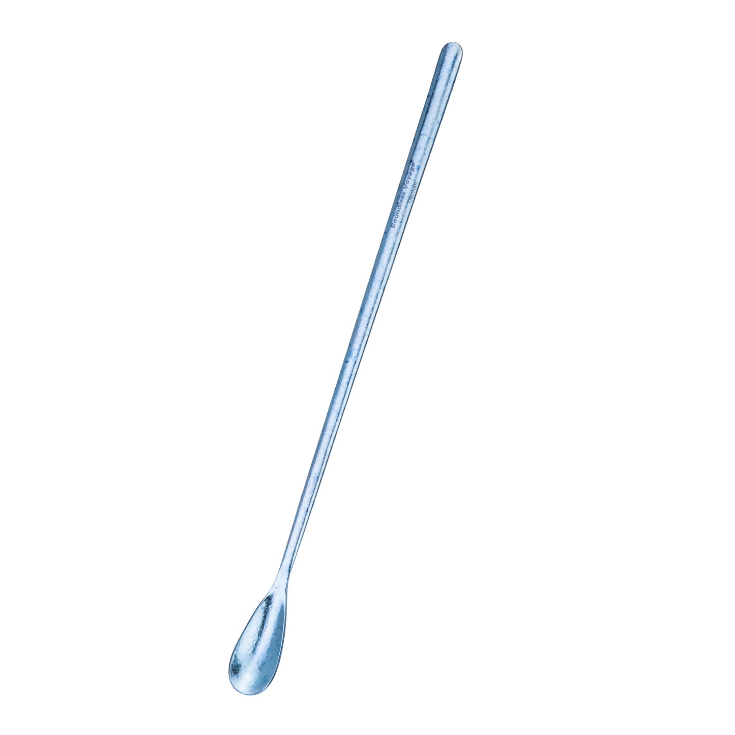 Boundless Voyage Titanium Coffee Spoon Long Handle Tea Spoon Ultralight Small Ladle Durable Cutlery Stir Spoon Bar Spoon Cocktail Mixing Stirrers for Drink Ti1034T-Ti1035T