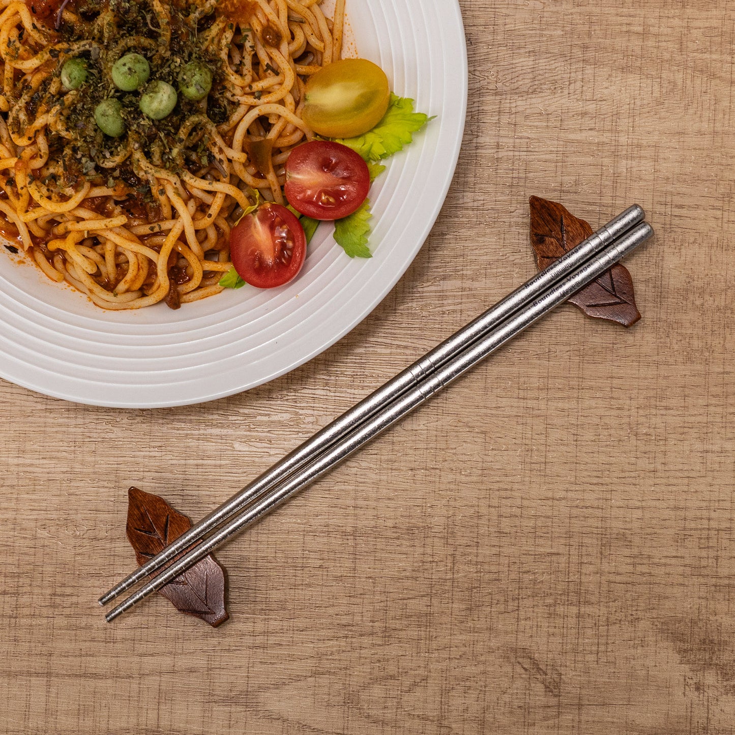 Boundless Voyage 8 Pairs Colorful Pure Titanium Chopsticks | Ultralight Non-Slip Reusable Tableware for Rice, Noodles, Tofu & Meatballs, Camping, Hiking & Daily Home Use Ti1006T