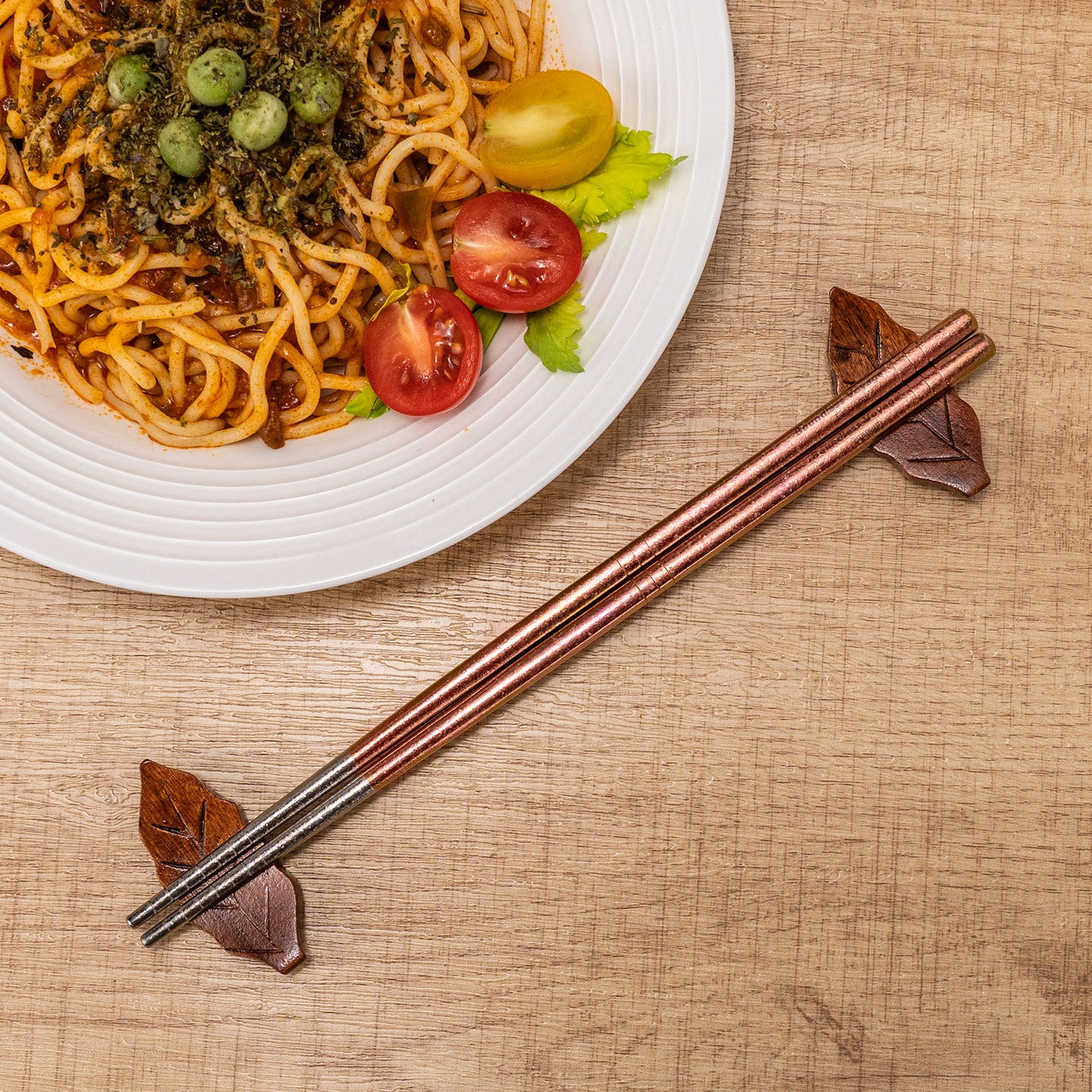 Boundless Voyage 8 Pairs Colorful Pure Titanium Chopsticks | Ultralight Non-Slip Reusable Tableware for Rice, Noodles, Tofu & Meatballs, Camping, Hiking & Daily Home Use Ti1006T