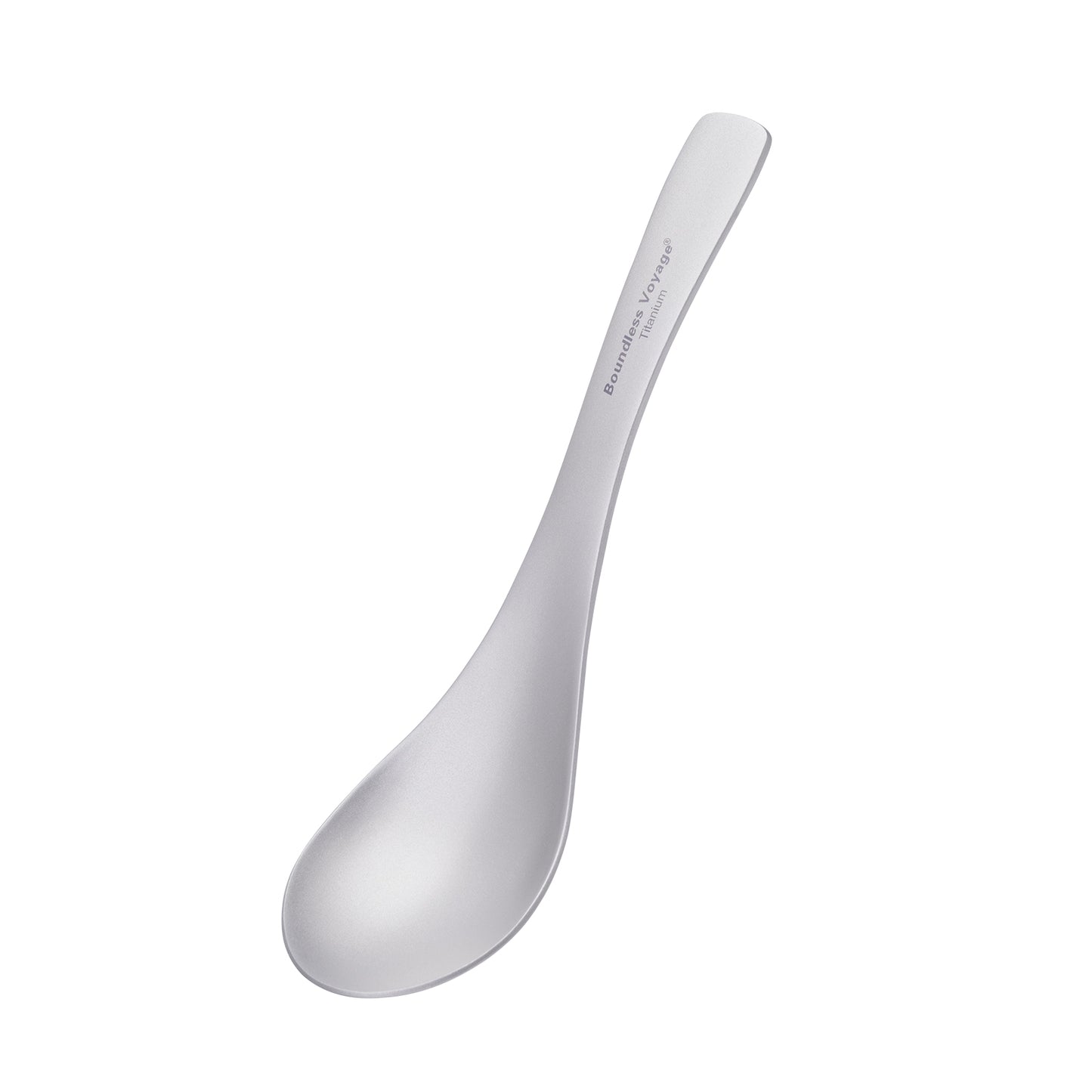 Boundless Voyage Titanium Soup Spoon One-Piece Ultralight, Smooth or Hammered Handle, 140mm & 155mm Ti1067T Ti1027T Ti1028T Ti1030T
