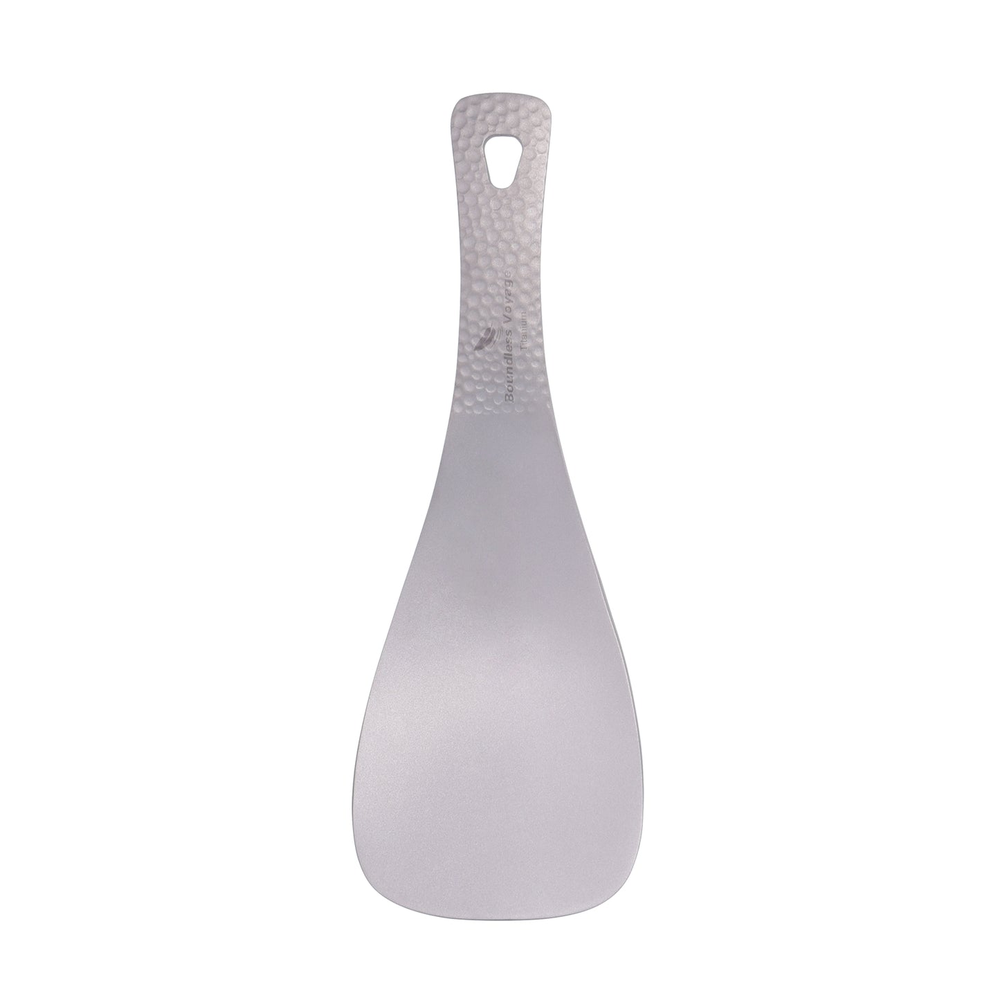 Boundless Voyage Titanium Rice Ladle Outdoor Camping Household Rice Meal Shovel Scoop Spoon Thickened Ti1079T