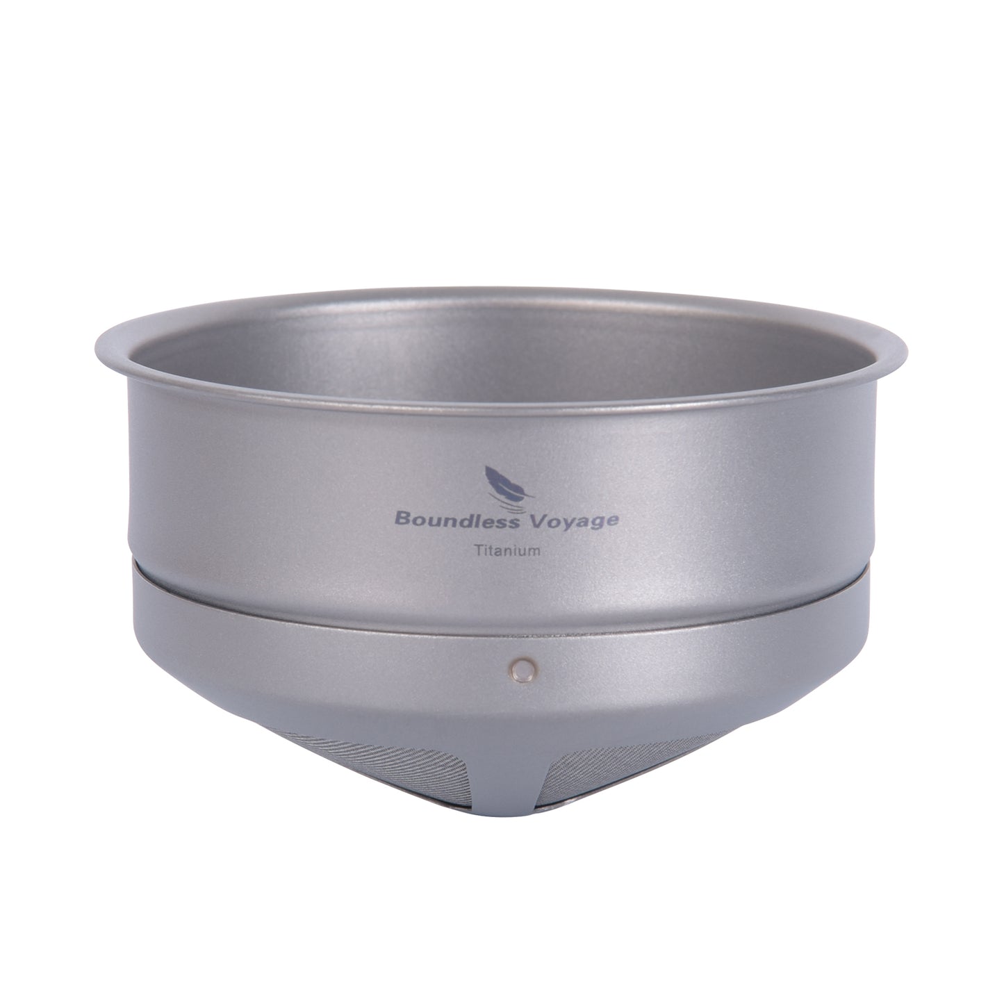 Boundless Voyage Titanium Pour Over Coffee Filter 100-Mesh Paperless, for Camping Travel Home, Ti6001P/Ti6003P