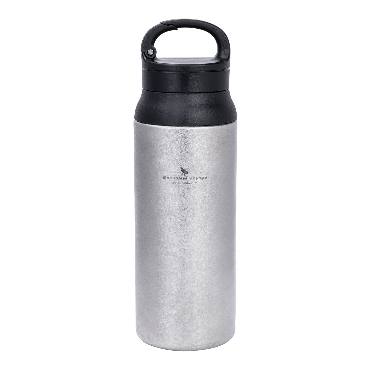 Boundless Voyage Titanium Double-Walled Cup Insulated Bottle 600ml Portable Reusable Travel Coffee Tea Mug for Hot and Cold Beverages Ti3010D