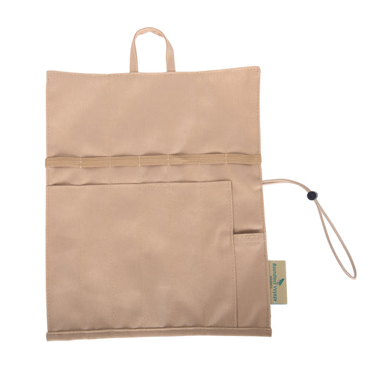 Boundless Voyage 7‑Hole Oxford Organizing Bag, Water‑Resistant Portable Storage Pouch for Tableware, Chopsticks, Straw, Knife, Fork, Spoon and Tent Pegs for Outdoor Camping and Daily‑Use BV1036