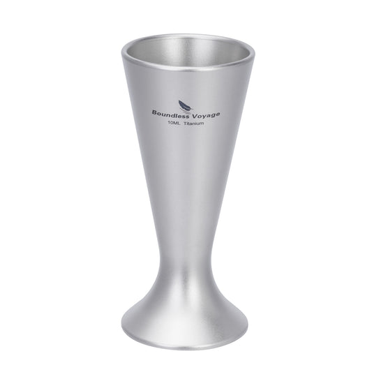 Boundless Voyage Titan Mini Schnapsgläser Weinbecher Shooter Kleine Ausgefallene Tequila-Whiskey-Gläser Trinkgeschirr Ti3079D/Ti3079A