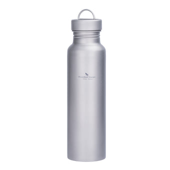 compare product Boundless Voyage Titanium Sport Bottle 800ml with Leakproof Lid & Hook Camping Cycling Drinking Wide Mouth Single Layer Bottle Outdoor Travel Water Flask Pot Ultra-light 172g Ti3003D