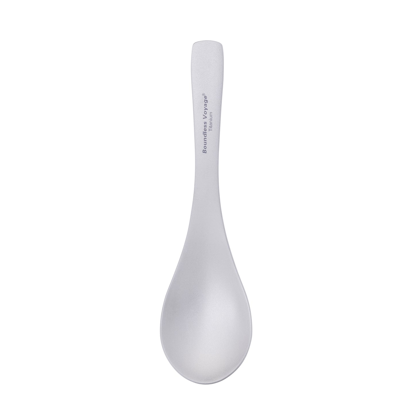 Boundless Voyage Titanium Soup Spoon One-Piece Ultralight, Smooth or Hammered Handle, 140mm & 155mm Ti1067T Ti1027T Ti1028T Ti1030T