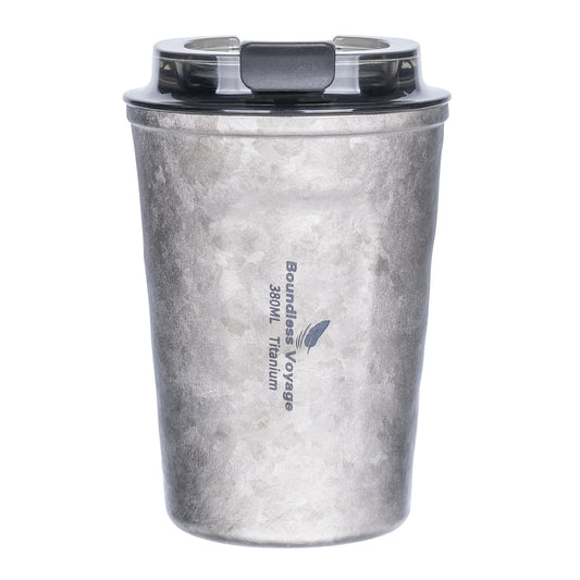 Boundless Voyage Titan-isolierter Trinkbecher, doppelwandig, vakuumisoliert, Reisekaffee-, Tee- und Wasserbecher Ti3235D
