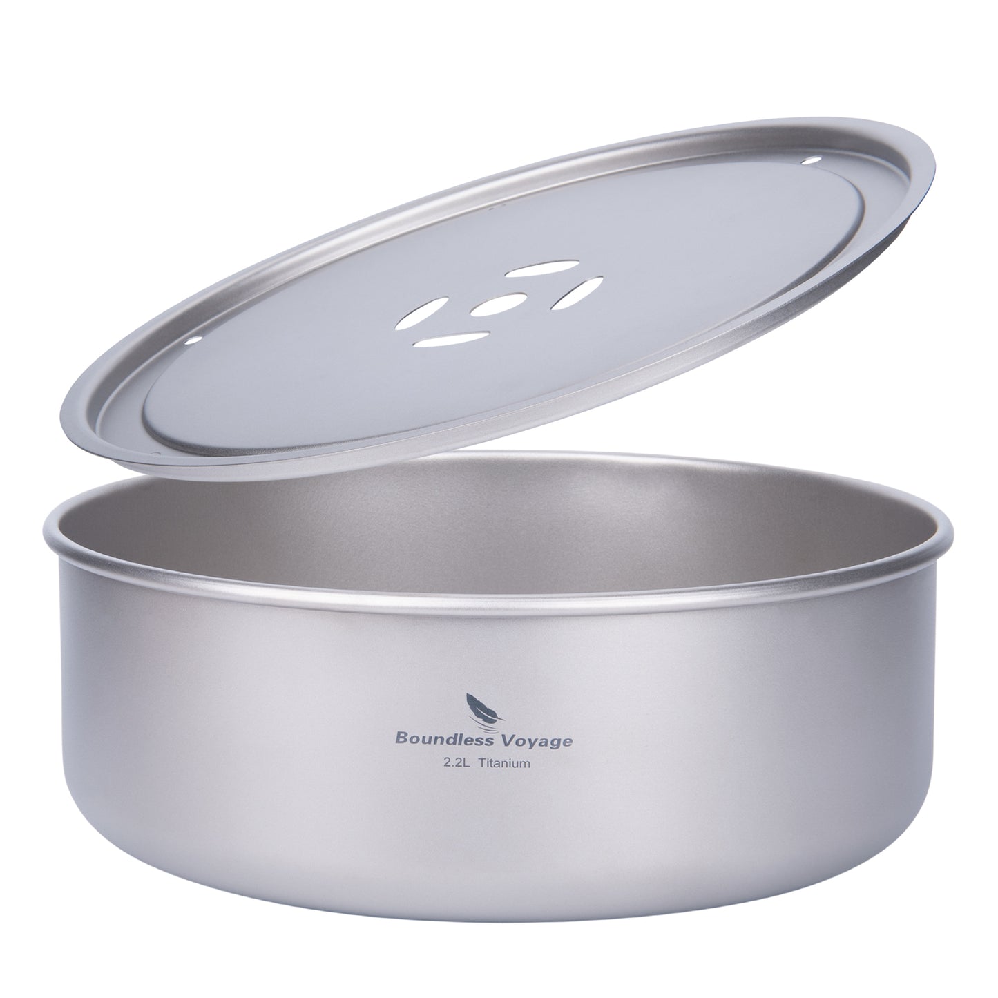 Boundless Voyage Titanium Tea Tray Serving Tray Travel Home Office Tea Coffee Container Drainage Water Storage Titanium Pot Ti3214D