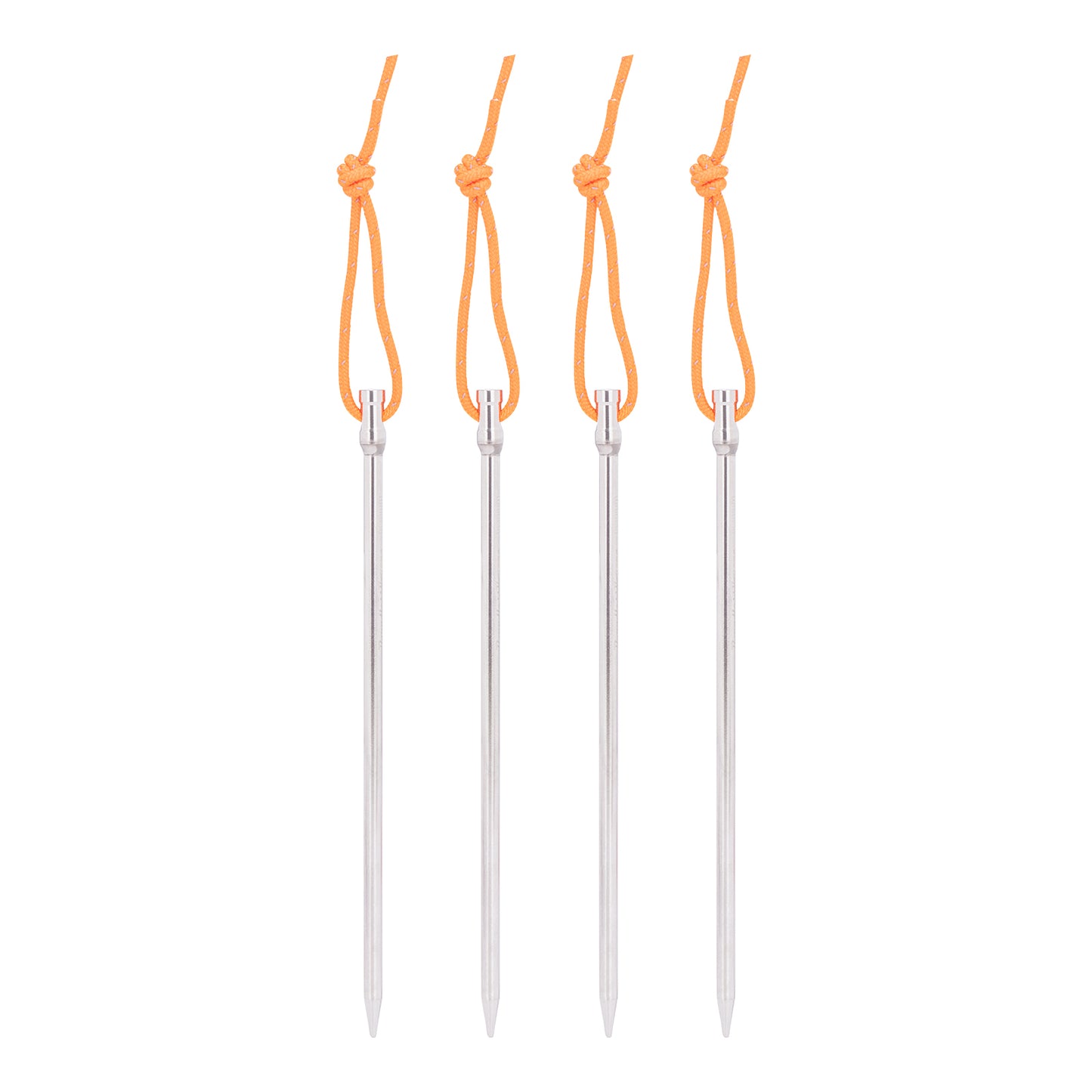 Boundless Voyage 16.5cm Titanium Alloy Tent Stakes | Ultralight Heavy Duty Ground Pegs, Portable Outdoor Camping Accessories, 4Pcs/8Pcs/12Pcs Optional Packs Ti4005P