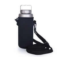 Boundless Voyage Titanium Water Bottle 1050ml/35.5 oz with Handle Outdoor Leak-Proof Wide Mouth Sport Drinking Bottle Camping Tea Coffee Canteen Kettle for Hiking Climbing Running Ti3006D