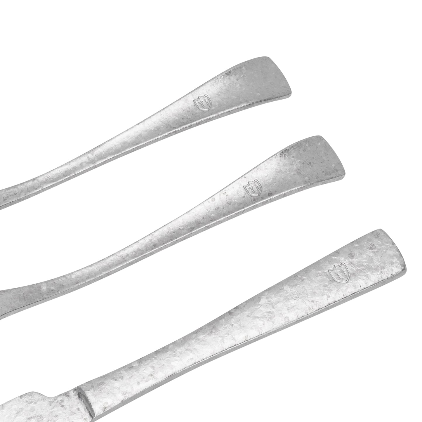 Boundless Voyage Titan-Campingbesteck, Messer, Gabel, Löffel-Set für Zuhause und Reisen Ti1055A