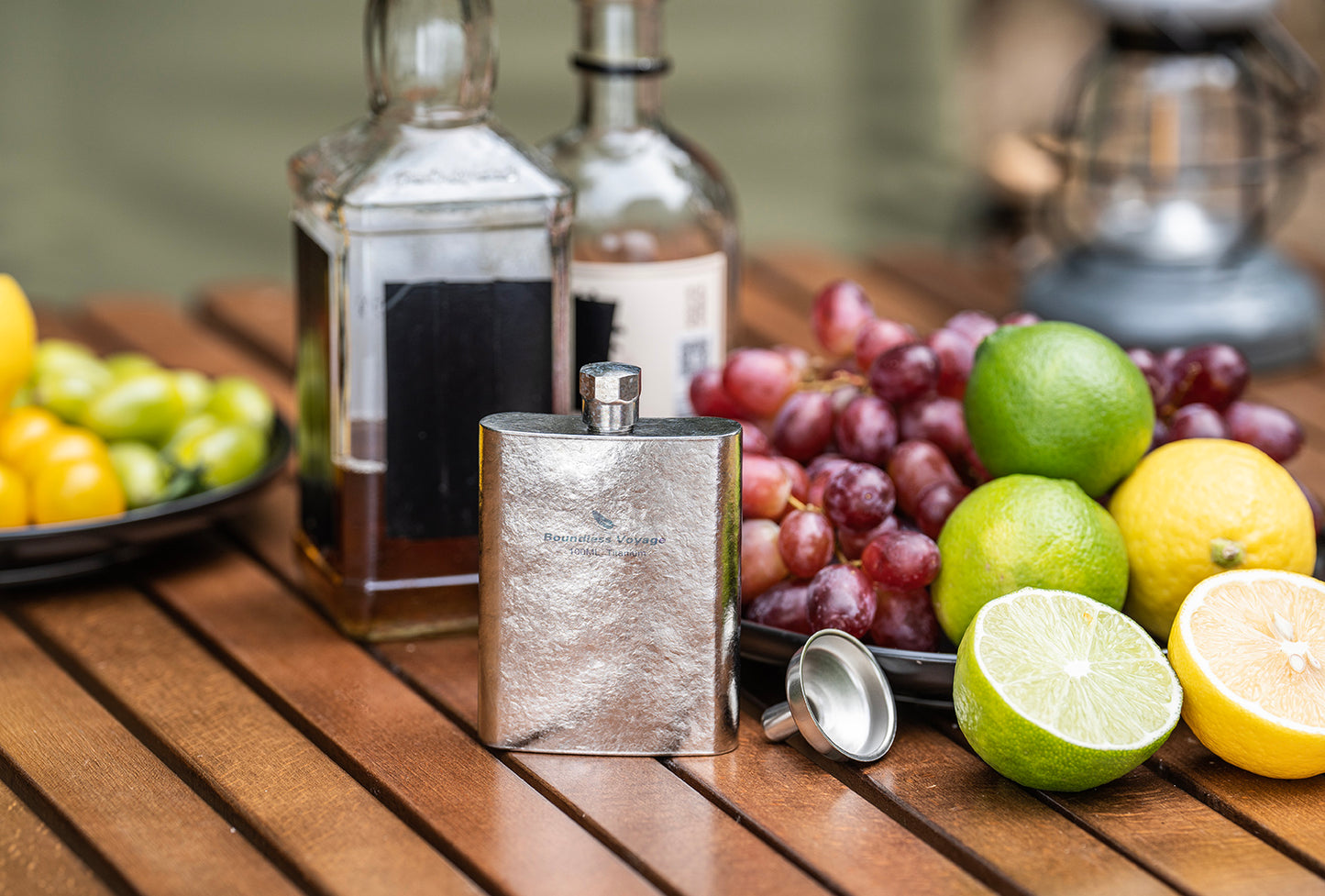 Boundless Voyage Titanium Colorful Flask 100ml Ultralight Mini Ti Flagon for Outdoor Travel Water Juice Whiskey Wine Pot Bottle 100ml Ti3262D