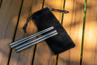 Boundless Voyage Pure Titanium Telescopic Foldable Chopsticks | Ultralight Portable Reusable Cutlery for Camping Hiking Travel Picnic Ti1007T