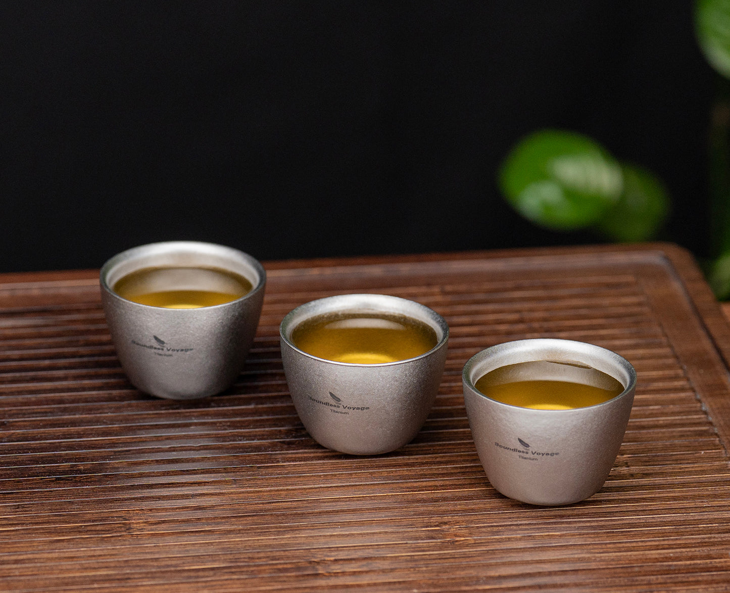 Boundless Voyage Double-Wall Pure Titanium Drinking Mug | Portable Tea Cup for Camping, Picnic & Daily Home Use Ti3089D