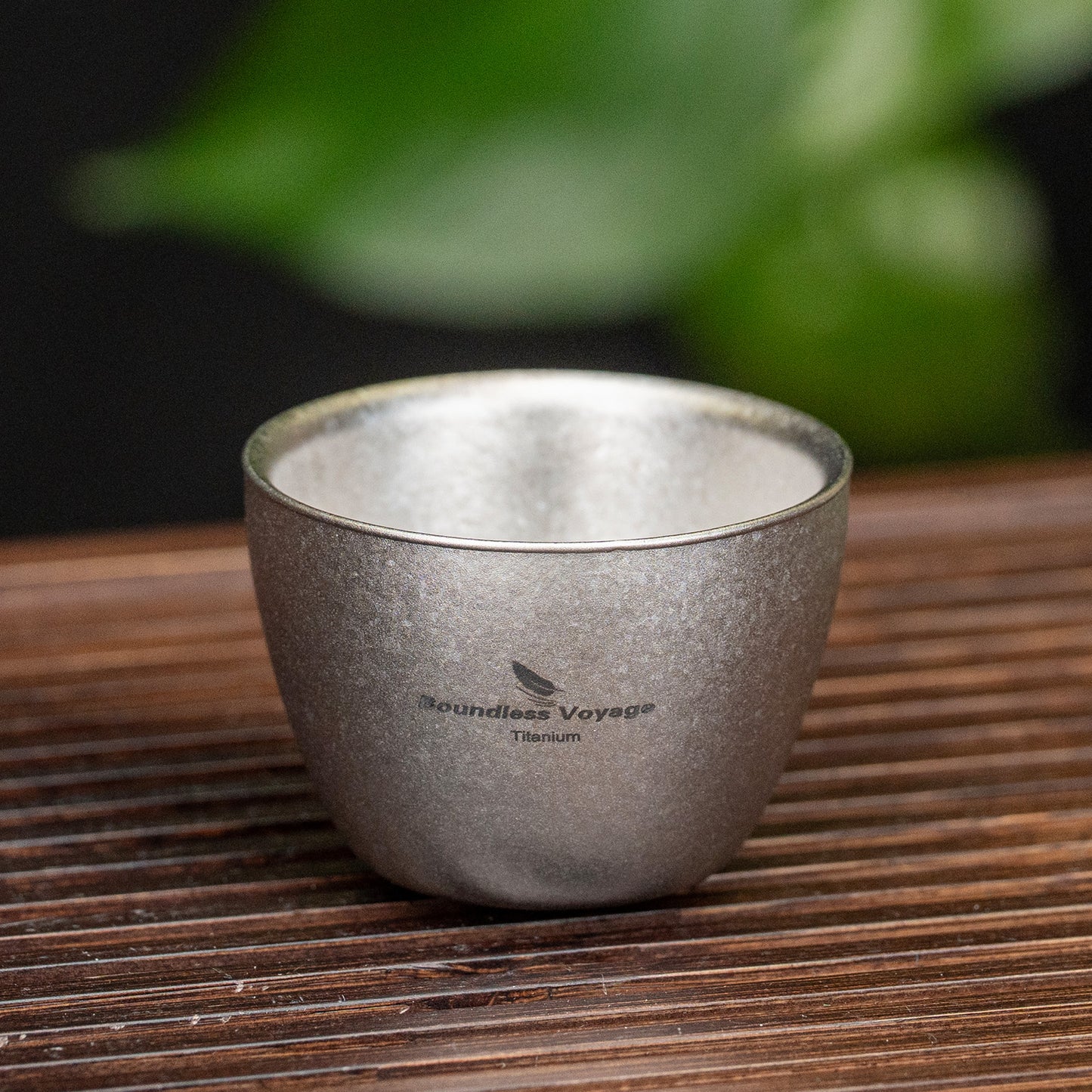 Boundless Voyage Double-Wall Pure Titanium Drinking Mug | Portable Tea Cup for Camping, Picnic & Daily Home Use Ti3089D