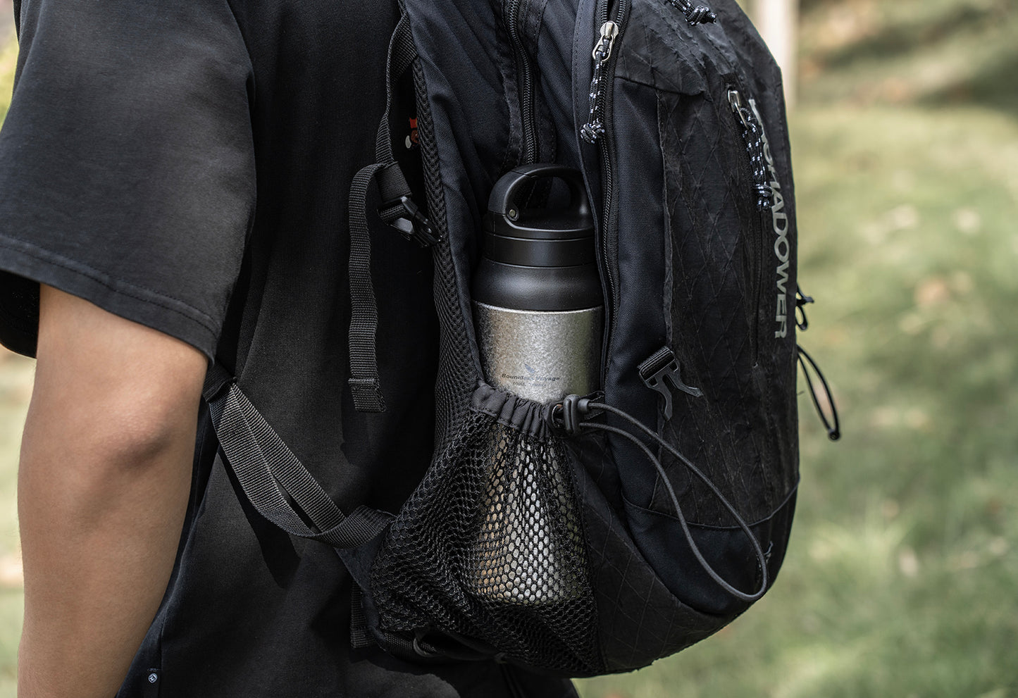 Boundless Voyage Titanium Double-Walled Cup Insulated Bottle 600ml Portable Reusable Travel Coffee Tea Mug for Hot and Cold Beverages Ti3010D