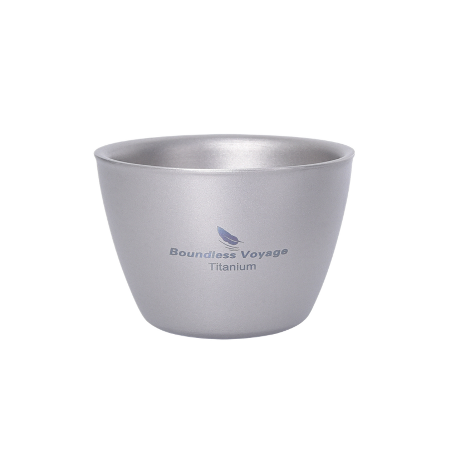 Boundless Voyage Double-Wall Pure Titanium Drinking Mug | Portable Tea Cup for Camping, Picnic & Daily Home Use Ti3089D