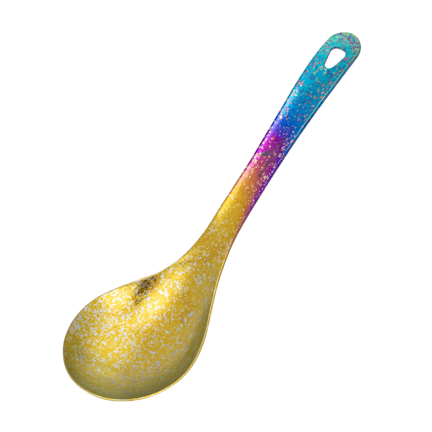 Boundless Voyage Thickened Pure Titanium Long Handle Ladle | Deep Bowl Soup Scoop for Porridge, Stew & Sauce, Kitchen & Camping Cooking Utensil Ti1038T