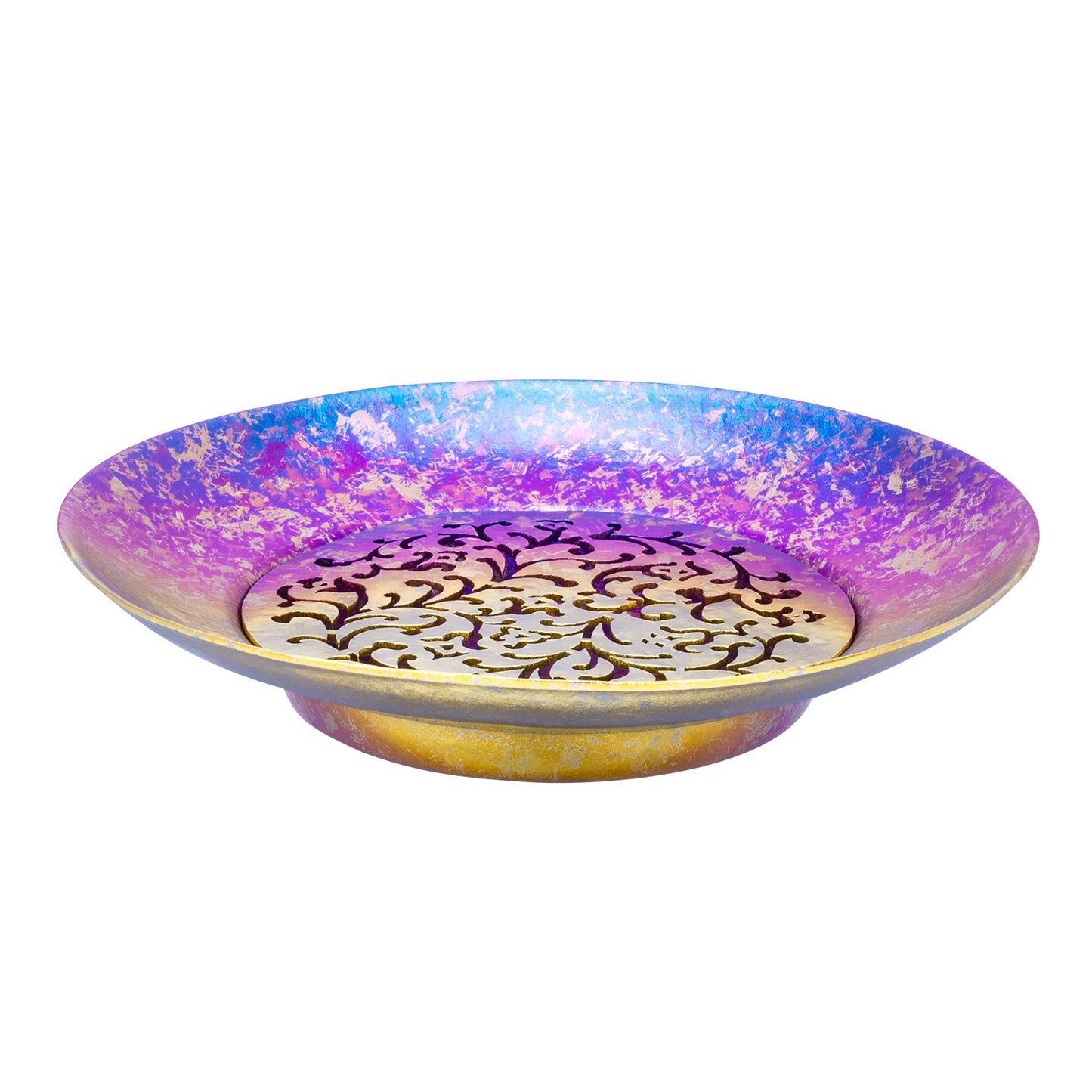 Boundless Voyage Titanium Tea Tray, Hollow Out Detachable Heat Insulation Anti-scald, Multipurpose Water Storage Drain Tray for Kung Fu Tea Home Kitchen Office Camping Ti3201D