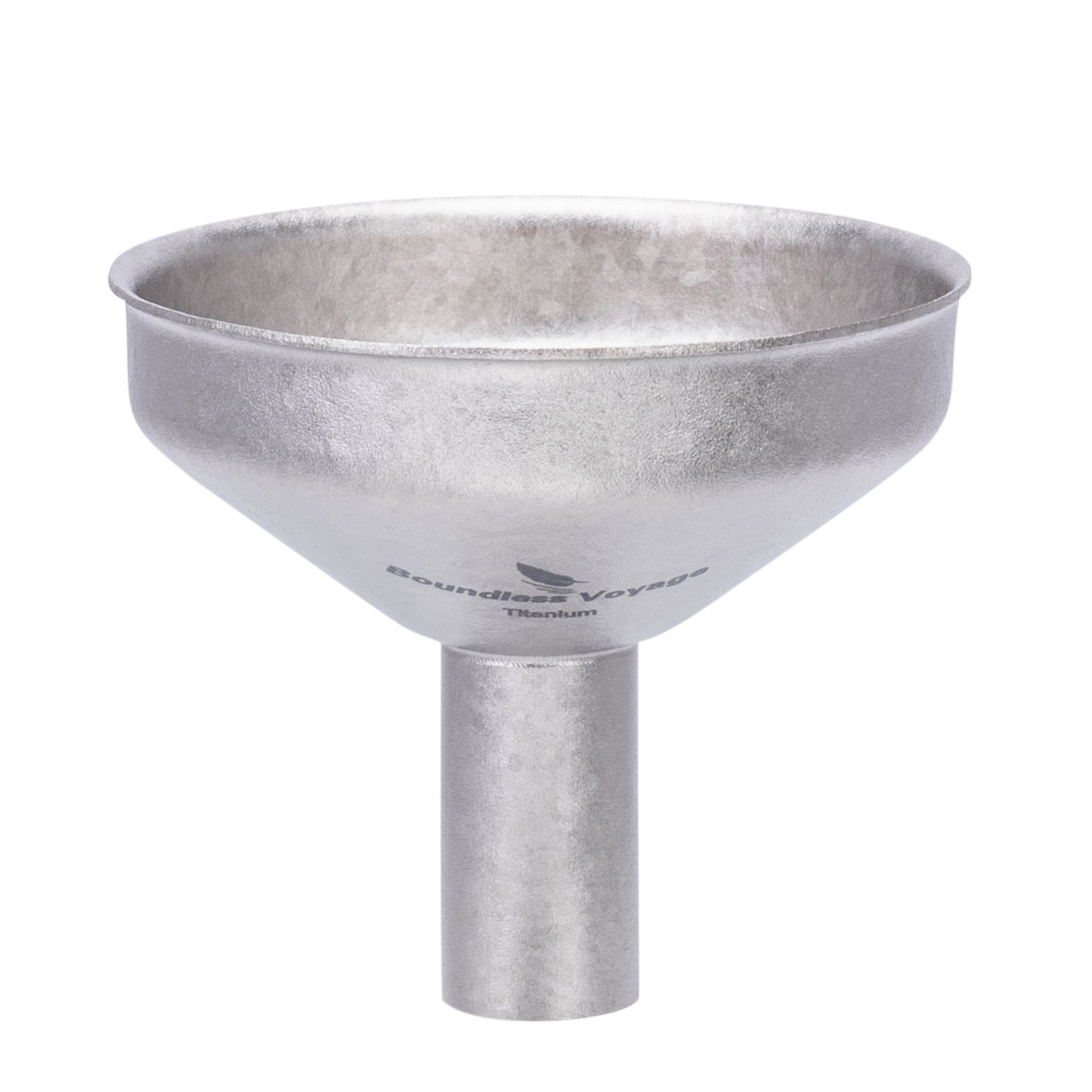 Boundless Voyage Titanium Funnel for Kitchen Bar Camping Lightweight Portable Durable No-Spill Metal Refilling Tool for Liquids, Oil, Wine, Soy Sauce & Spices, Dishwasher Safe Ti3070D