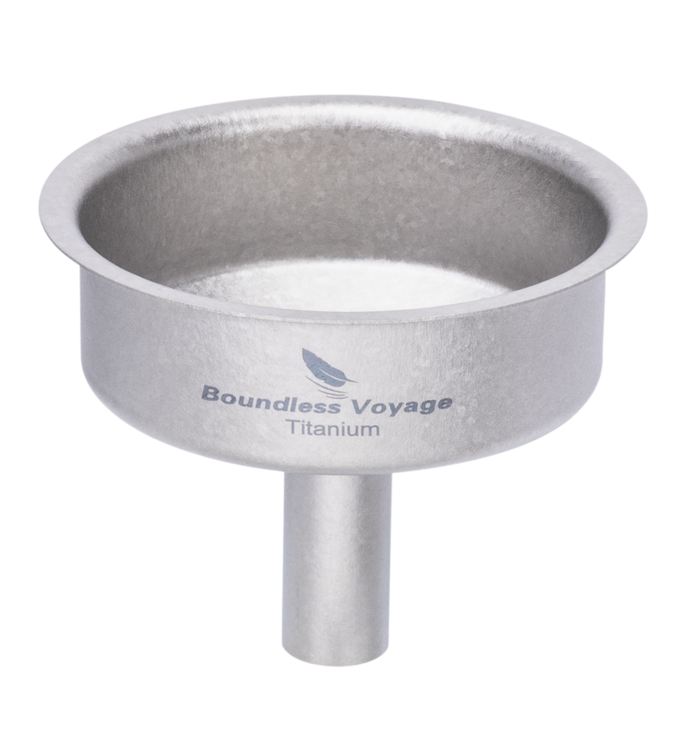 Boundless Voyage Titanium Funnel Flagon Accessories Multi-use Kitchen Funnel for Transferring Liquid, Fluid, Cooking Oils, Jam & Powder Ti3075D/Ti3076D