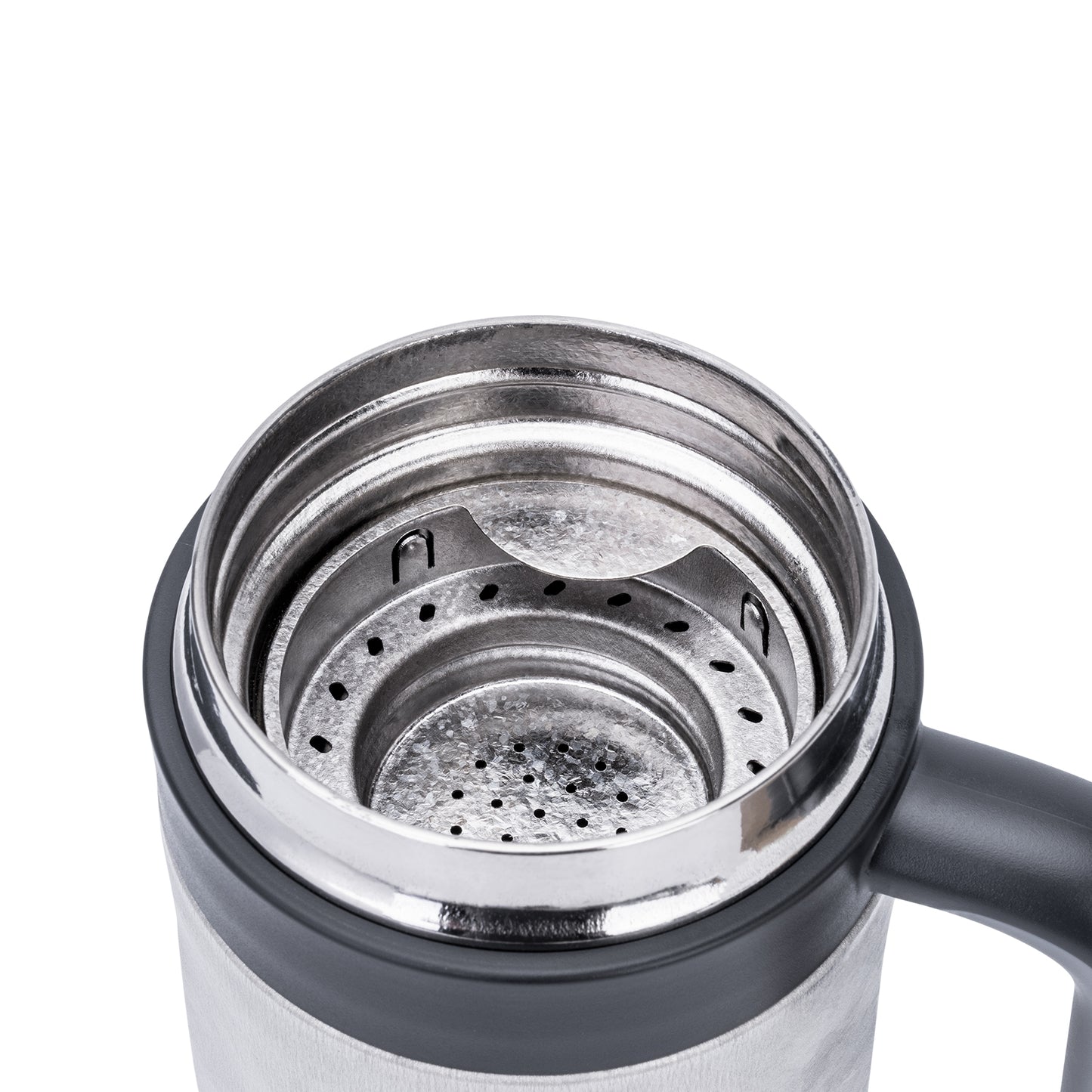 Boundless Voyage 700ml Pure Titanium Double Wall Insulated Cup with Lid & Coffee Filter, Portable Reusable Travel Mug, Keeps Hot & Cold Drinks Ti3237D
