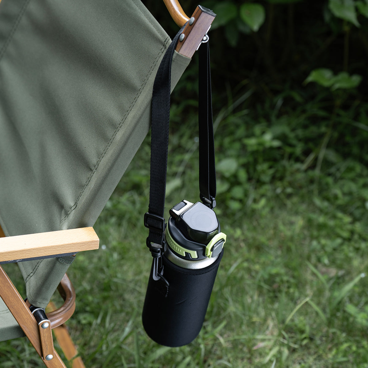 PP flip lid for hiking and camping water bottle