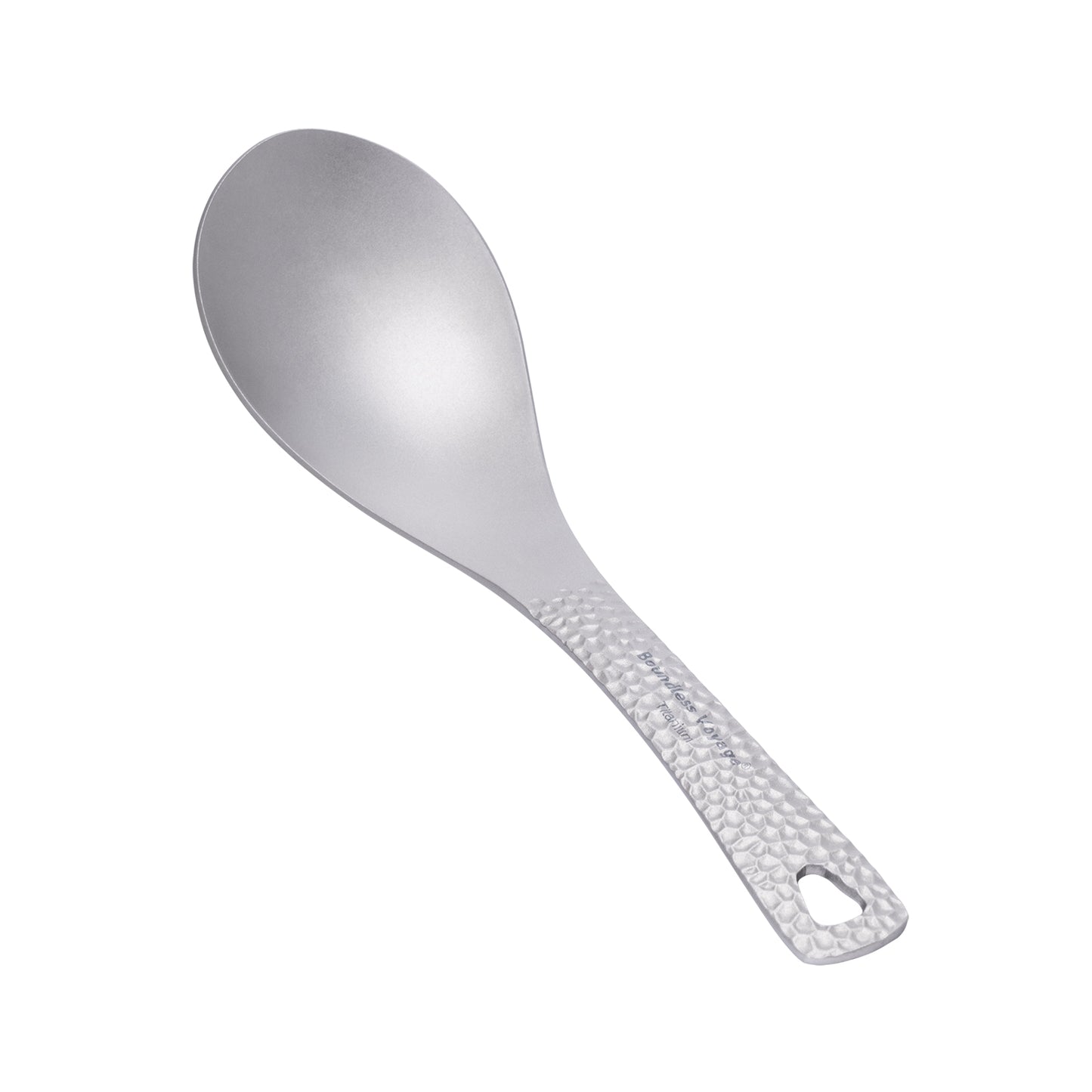 Boundless Voyage Titanium Soup Spoon One-Piece Ultralight, Smooth or Hammered Handle, 140mm & 155mm Ti1067T Ti1027T Ti1028T Ti1030T