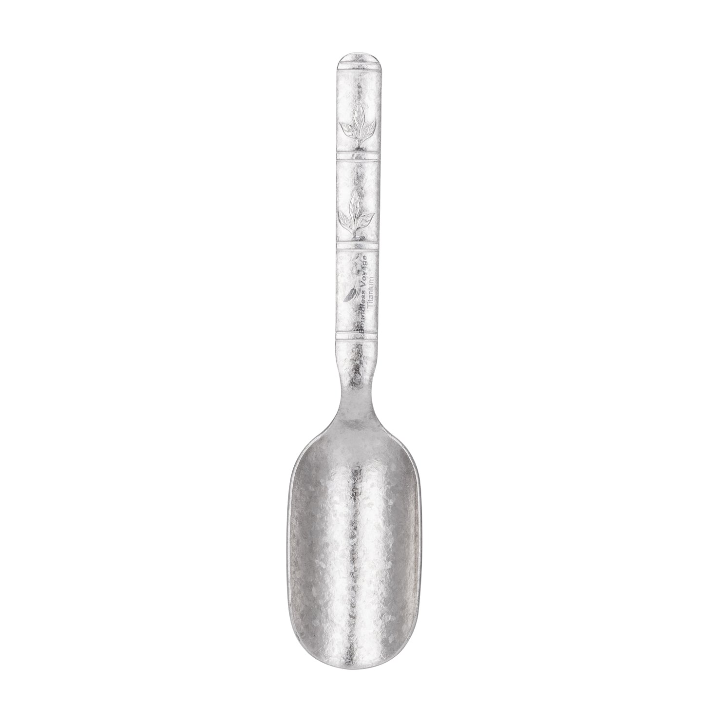 Boundless Voyage Titanium Tea Scoop, Lightweight Coffee Scoop for Camping Travel Home Outdoor Tableware with Carry Bag , Dishwasher Safe Ti1135T