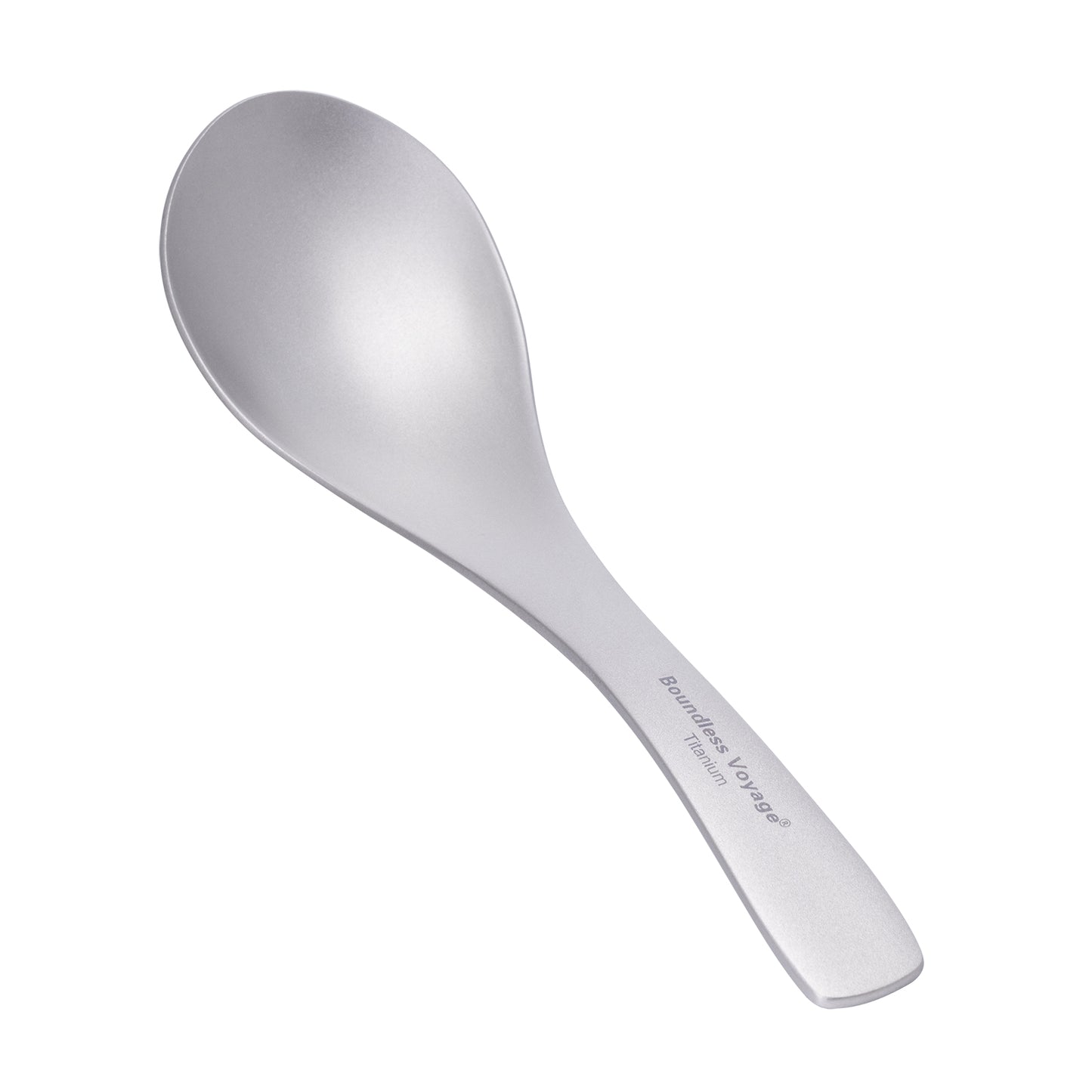 Boundless Voyage Titanium Soup Spoon One-Piece Ultralight, Smooth or Hammered Handle, 140mm & 155mm Ti1067T Ti1027T Ti1028T Ti1030T