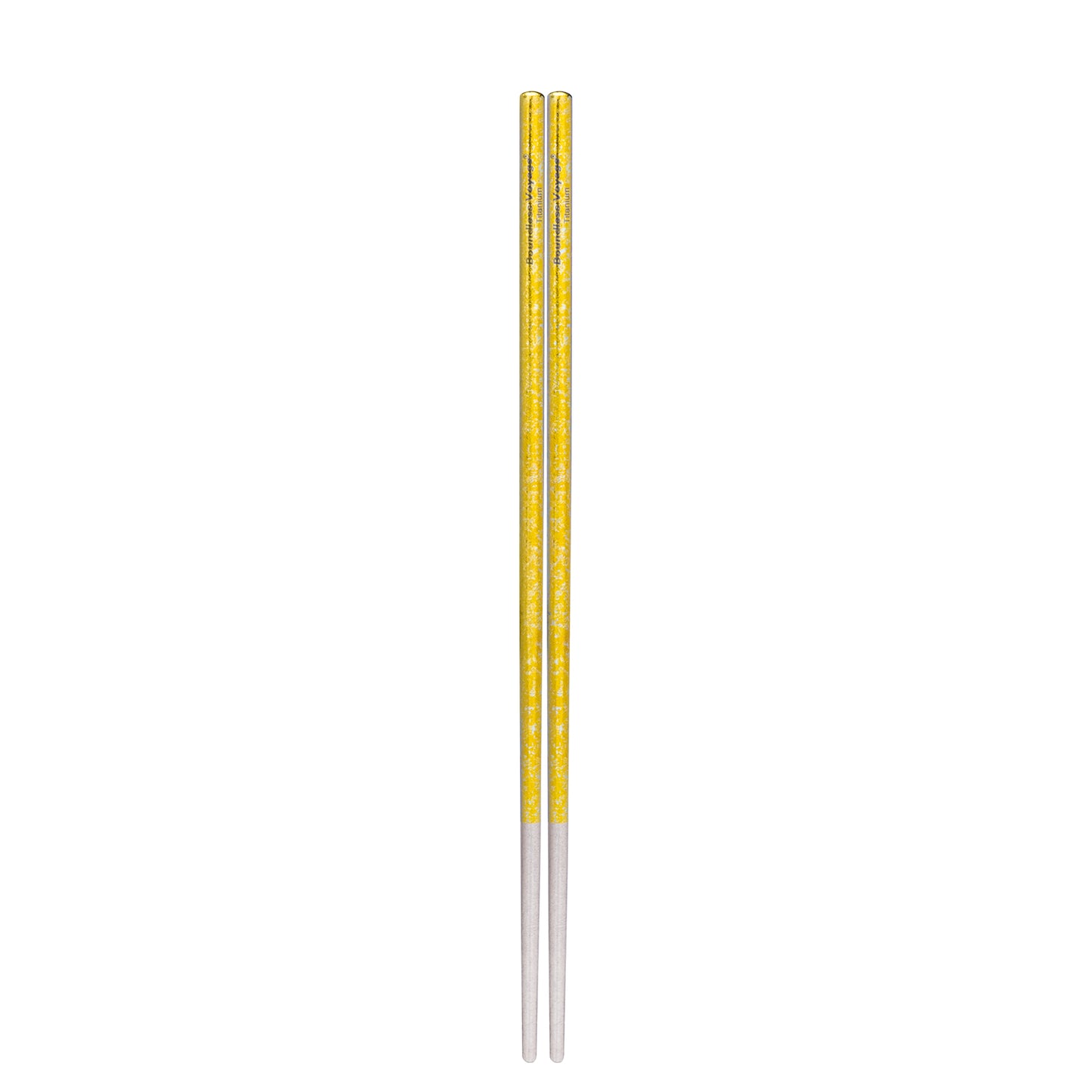 Boundless Voyage 23cm Colorful Pure Titanium Chopsticks | Ultralight Non-Slip Reusable Cutlery with Carry Bag for Camping, Hiking, Travel & Daily Home Use Ti1005T