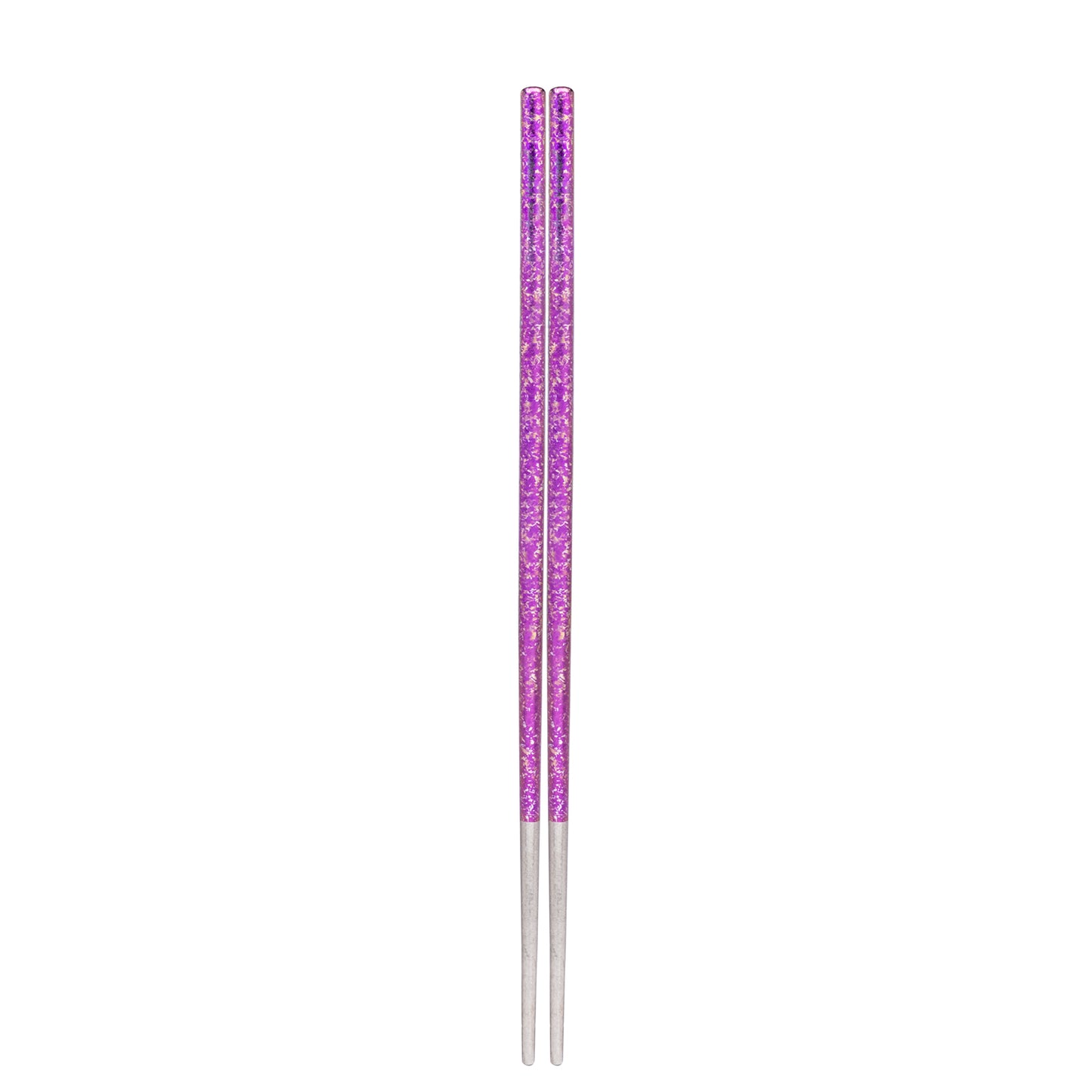 Boundless Voyage 23cm Colorful Pure Titanium Chopsticks | Ultralight Non-Slip Reusable Cutlery with Carry Bag for Camping, Hiking, Travel & Daily Home Use Ti1005T