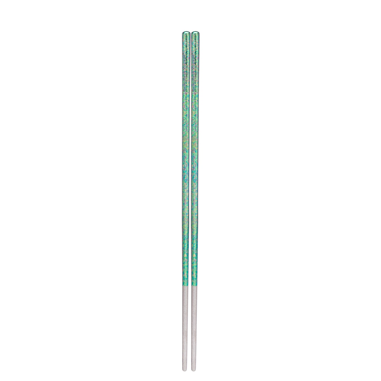 Boundless Voyage 23cm Colorful Pure Titanium Chopsticks | Ultralight Non-Slip Reusable Cutlery with Carry Bag for Camping, Hiking, Travel & Daily Home Use Ti1005T