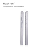 Boundless Voyage Foldable Telescopic Titanium Chopsticks Outdoor Camping Travel Picnic Folding Tableware Cutlery Titanium Camping Utensils Ti1004T