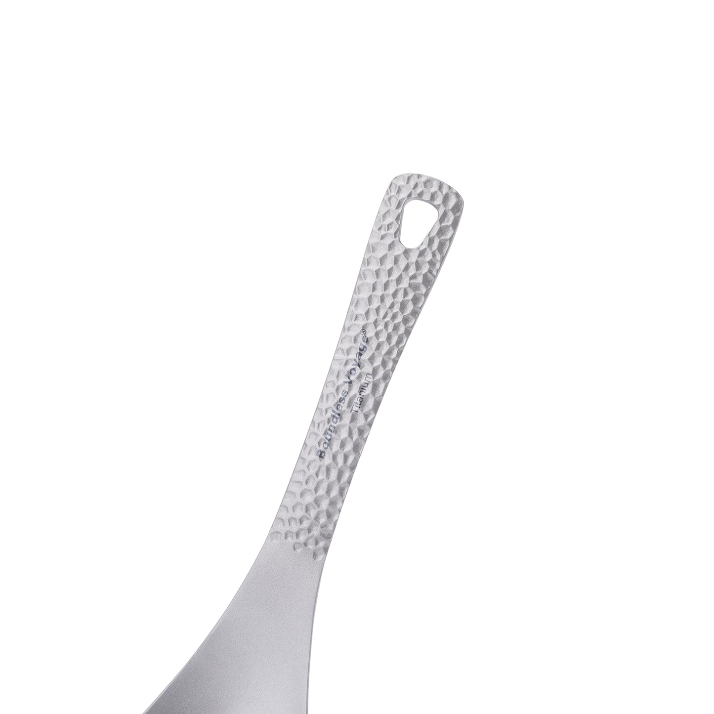 Boundless Voyage Titanium Soup Spoon One-Piece Ultralight, Smooth or Hammered Handle, 140mm & 155mm Ti1067T Ti1027T Ti1028T Ti1030T