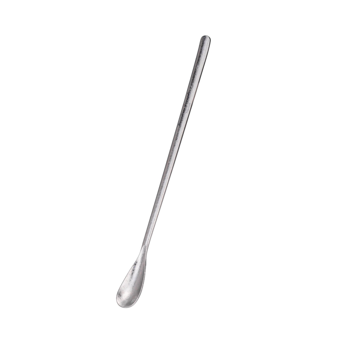 Boundless Voyage Titanium Coffee Spoon Long Handle Tea Spoon Ultralight Small Ladle Durable Cutlery Stir Spoon Bar Spoon Cocktail Mixing Stirrers for Drink Ti1034T-Ti1035T