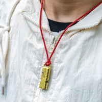 Boundless Voyage Titanium Dual Tube Survival Whistle, High Decibel Emergency Whistle, Lightweight & Durable Outdoor Safety Whistle for Camping Hiking Backpacking Ti9029O