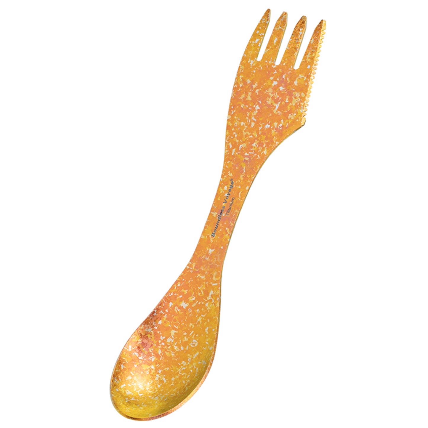 Boundless Voyage Titanium Spork 3-in-1 Fork, Spoon, Knife Cutlery Combo Ultra Lightweight Camping Utensil Ti1064T