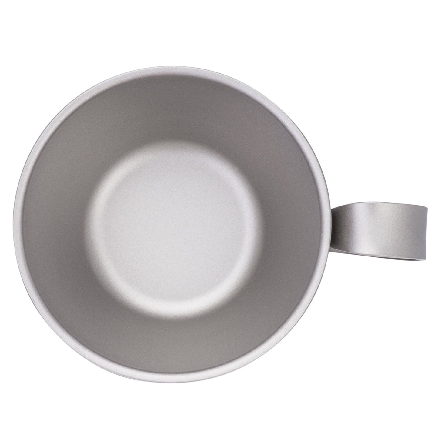 Boundless Voyage 120ml Titanium Espresso Cup, Double‑Wall Heat‑Insulated Coffee Mug with Fixed‑Handle, Compact Light‑Weight for Home, Office, Travel and Camping Ti3088D