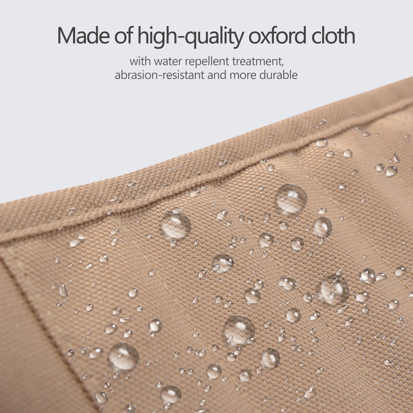 Boundless Voyage 7‑Hole Oxford Organizing Bag, Water‑Resistant Portable Storage Pouch for Tableware, Chopsticks, Straw, Knife, Fork, Spoon and Tent Pegs for Outdoor Camping and Daily‑Use BV1036