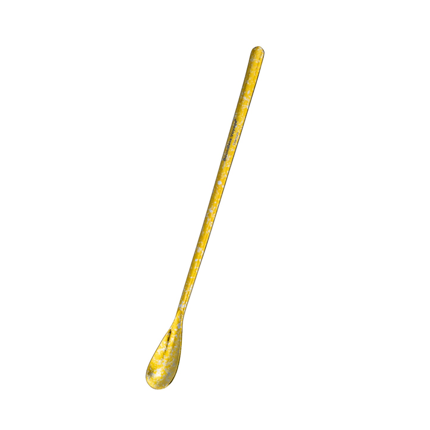 Boundless Voyage Titanium Coffee Spoon Long Handle Tea Spoon Ultralight Small Ladle Durable Cutlery Stir Spoon Bar Spoon Cocktail Mixing Stirrers for Drink Ti1034T-Ti1035T