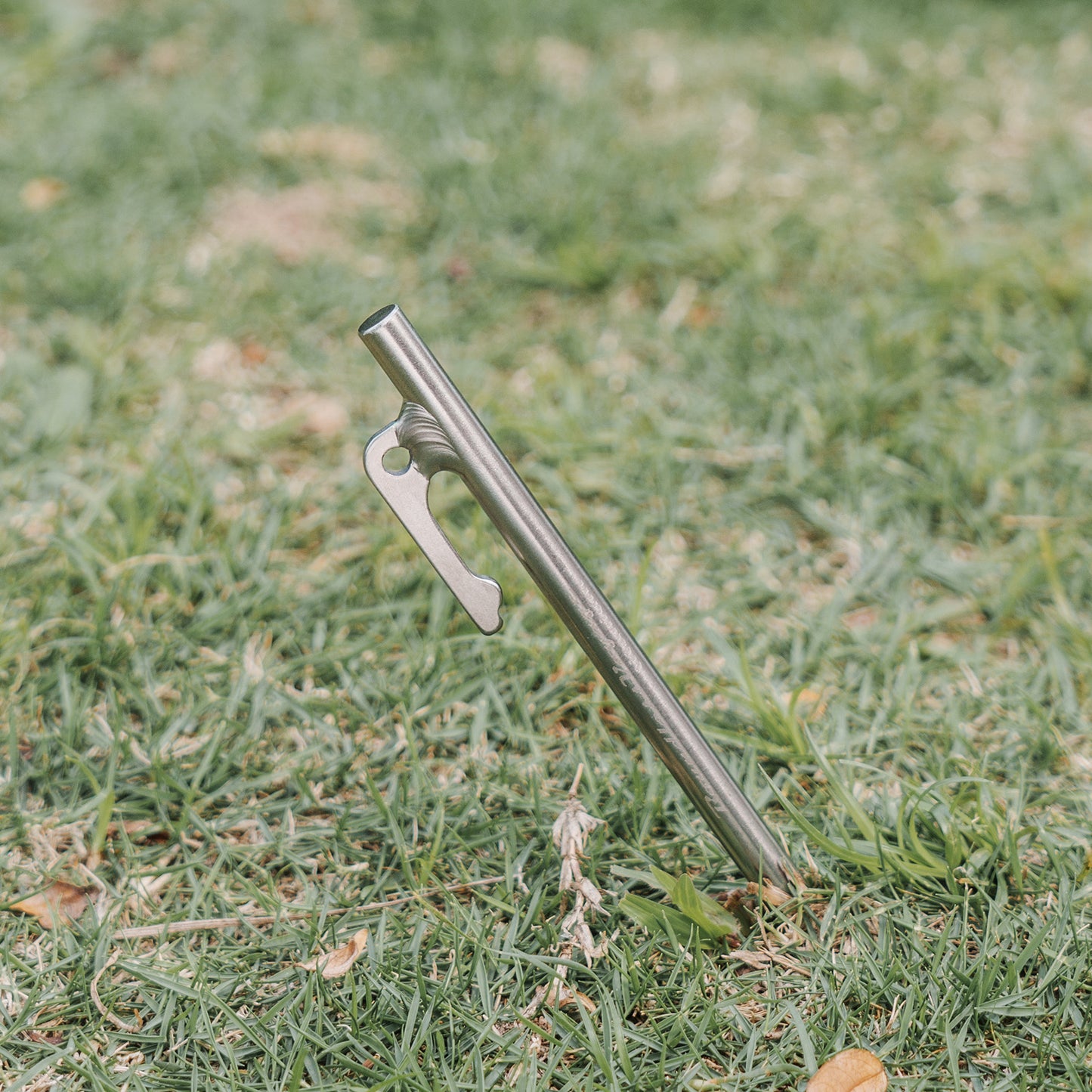 Boundless Voyage Multi-Size Titanium Alloy Tent Stakes | Ultralight Heavy Duty Ground Pegs, Portable Camping Accessories, Sizes 20/24/30/35/40cm, 4Pcs & 6Pcs Optional Sets Ti4012P