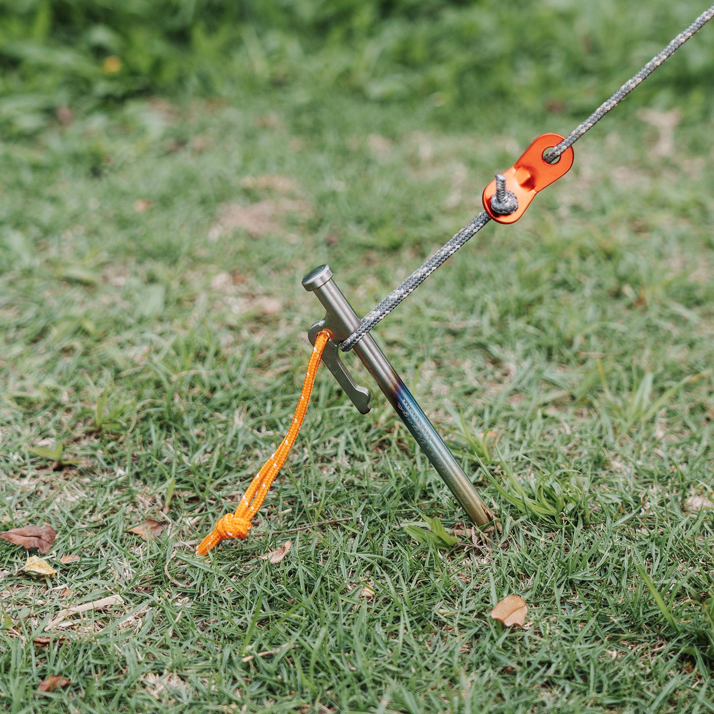 Boundless Voyage 6Pcs Titanium Alloy Tent Stakes | Multi-Size Portable Tent Peg Nails 24cm/30cm/35cm/40cm, Heavy Duty Outdoor Gear for Camping, Picnic, Hiking & Backpacking Ti4016P