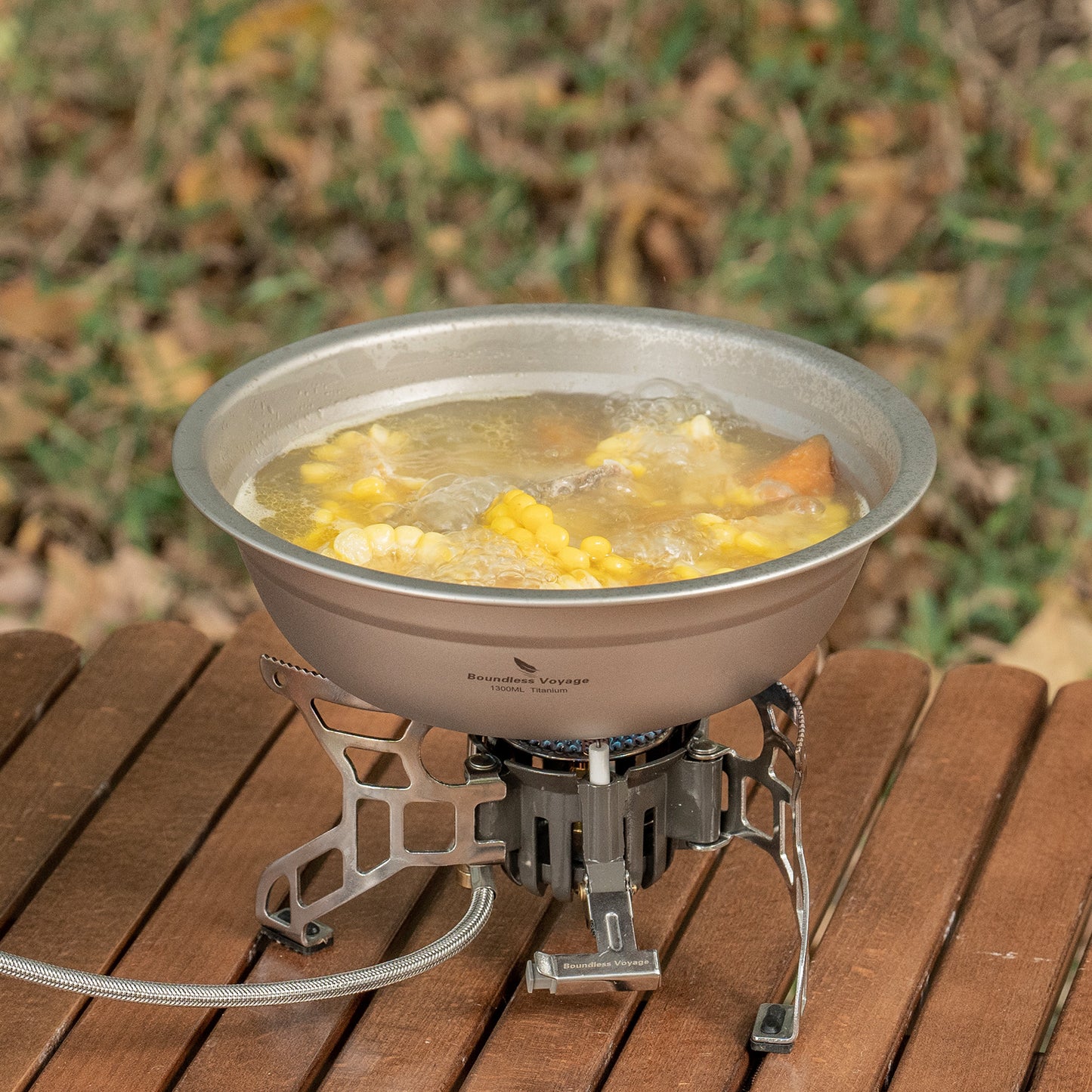 Boundless Voyage Titanium Bowl Rice Soup Salad Serving Bowl Ultralight Outdoor Camping Travel Durable Portable Tableware